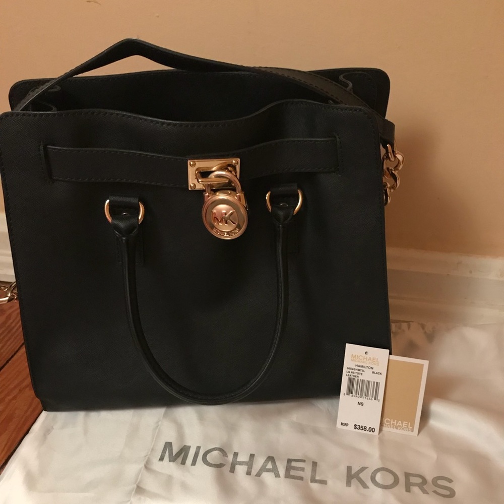 Michael Kors Large Black Hamilton